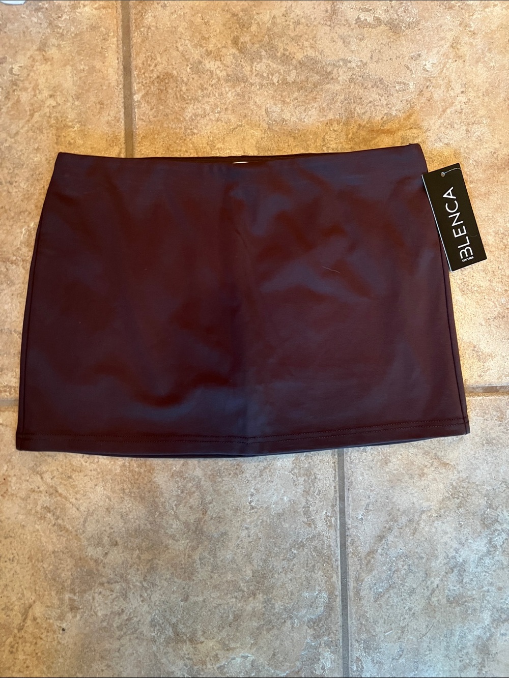 Blenca Stretch Mini Skirt